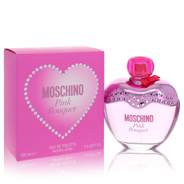 Pink Bouquet by Moschino Eau De Toilette Spray 3.4 oz (Women)
