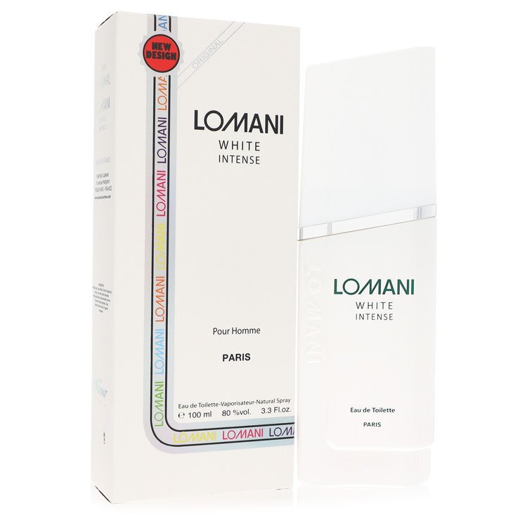 White Intense by Lomani Eau De Toilette Spray 3.3 oz (Men)