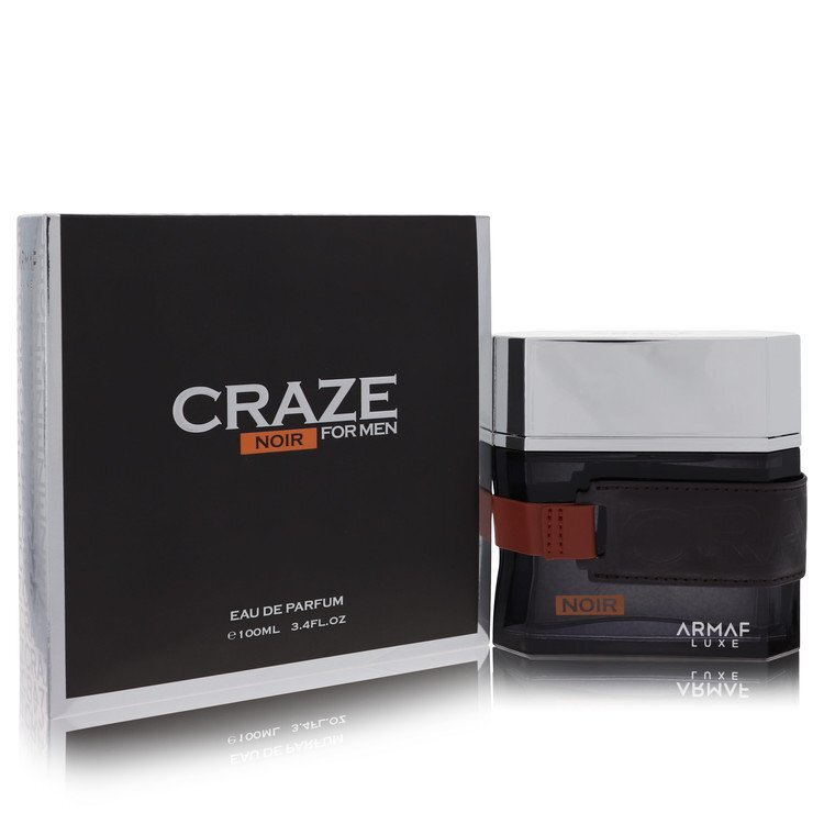 Craze Noir by Armaf Eau De Parfum Spray 3.4 oz (Men)