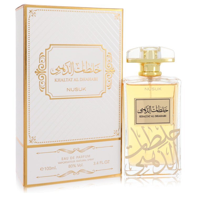 Khaltat Al Dhahabi by Nusuk Eau De Parfum Spray 3.4 oz (Men)(Unisex)