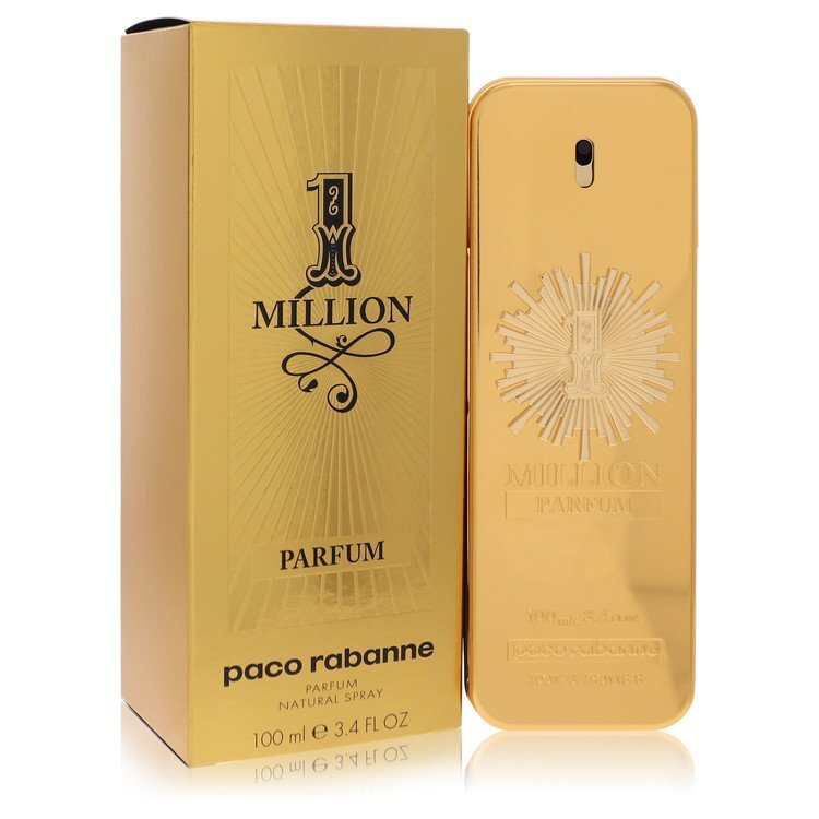 1 Million by Paco Rabanne Parfum Spray 3.4 oz (Men)