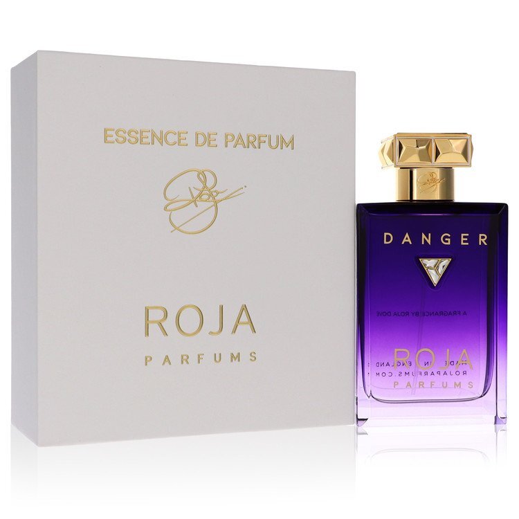 Roja Parfums Danger Essence De Parfum Spray 3.4 oz bottle with elegant design and floral notes, ideal for women.