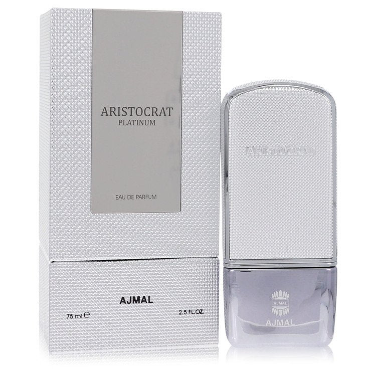 Aristocrat Platinum by Ajmal Eau De Parfum Spray 2.5 oz (Men)