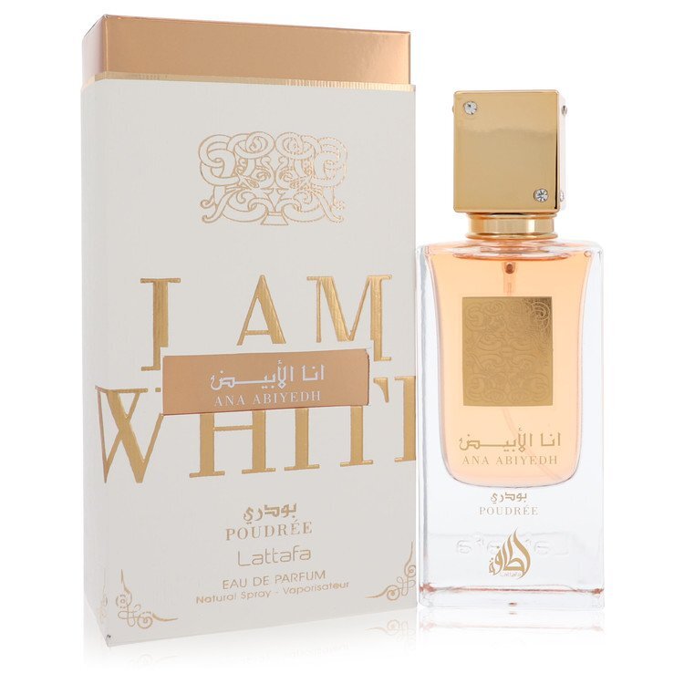 Ana Abiyedh I am White Poudree by Lattafa Eau De Parfum Spray 2 oz (Women)(Unisex)