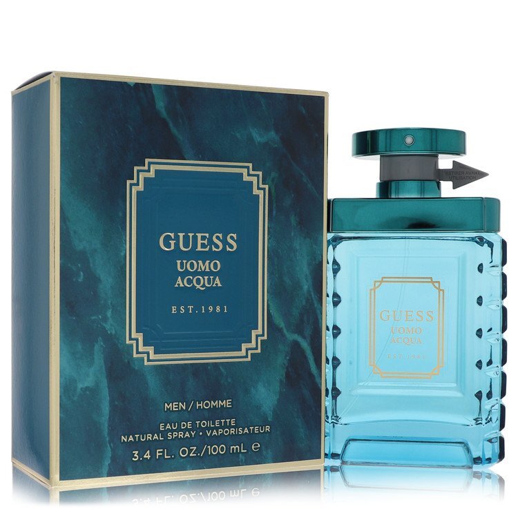 Uomo Acqua by Guess Eau De Toilette Spray 3.4 oz (Men)