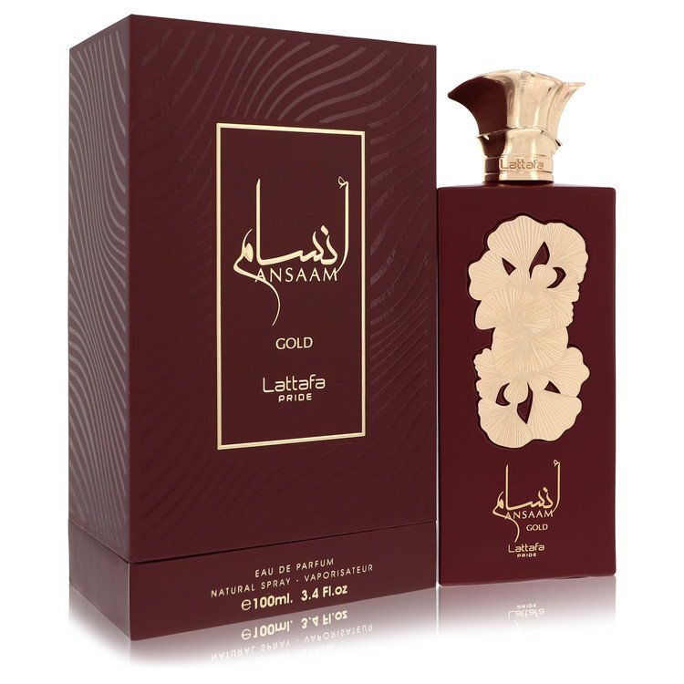 Pride Ansaam Gold by Lattafa Eau De Parfum Spray 3.4 oz (Women)(Unisex)