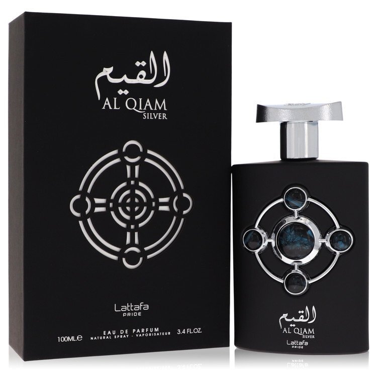 Pride Al Qiam Silver by Lattafa Eau De Parfum Spray 3.4 oz (Men)(Unisex)