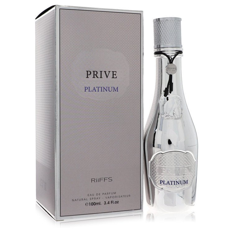 Prive Platinum by Riiffs Eau De Parfum Spray 3.4 oz (Men)