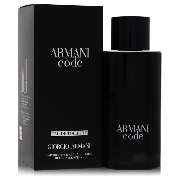 Armani Code by Giorgio Armani Eau De Toilette Spray 4.2 oz (Men)(Refillable)