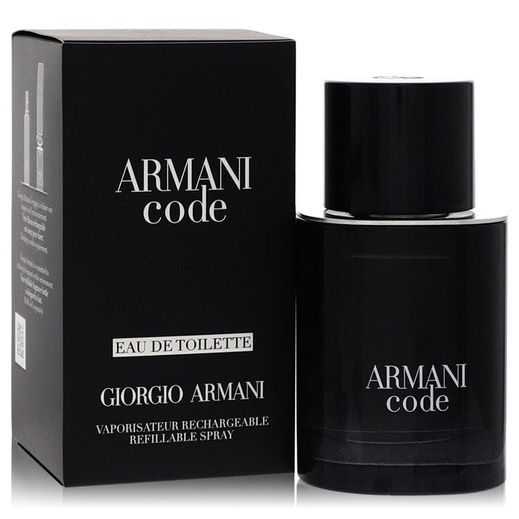 Armani Code by Giorgio Armani Eau De Toilette Spray 1.7 oz (Men)(Refillable )