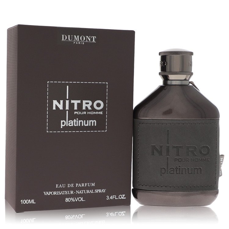 Nitro Platinum by Dumont Paris Eau De Parfum Spray 3.4 oz (Men)