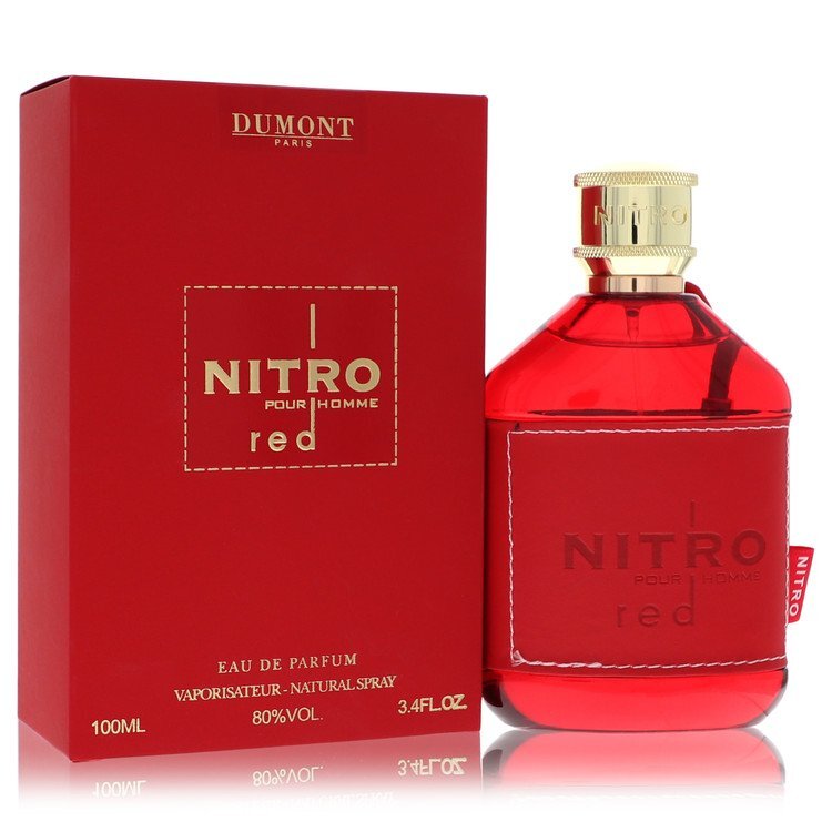 Nitro Red by Dumont Paris Eau De Parfum Spray 3.4 oz (Men)