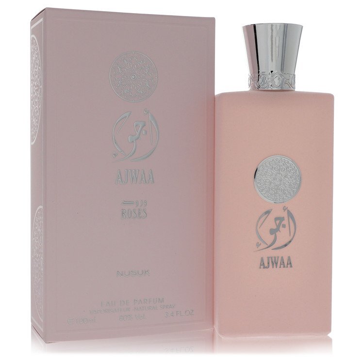 Ajwaa Roses by Nusuk Eau De Parfum Spray 3.4 oz (Women)