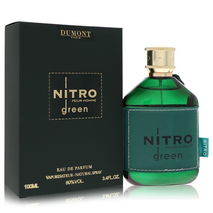 Nitro Green by Dumont Paris Eau De Parfum Spray 3.4 oz (Men)
