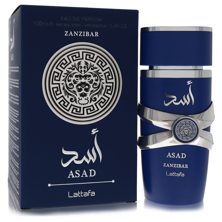 Asad Zanzibar by Lattafa Eau De Parfum Spray 3.4 oz (Men)