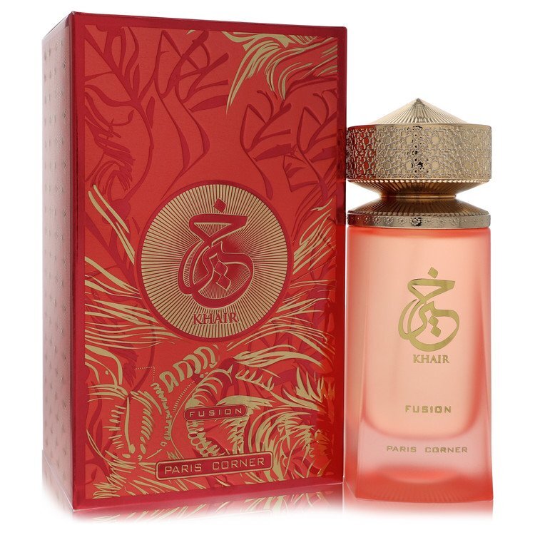 Khair Fusion by Paris Corner Eau De Parfum Spray 3.4 oz (Men)(Unisex)