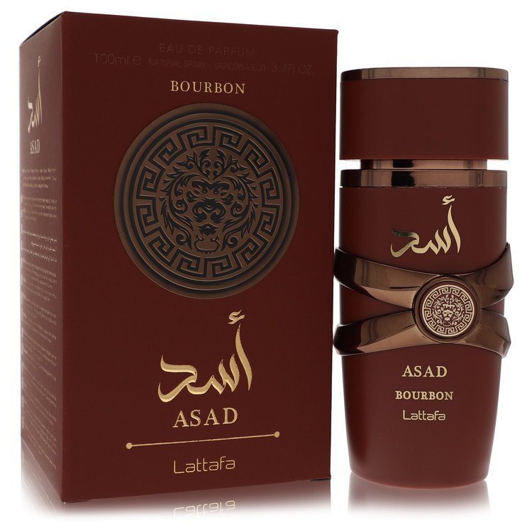 Asad Bourbon by Lattafa Eau De Parfum Spray 3.4 oz (Men)
