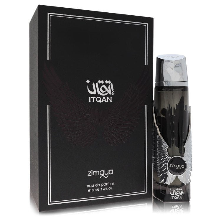 Itqan Noir by Zimaya Eau De Parfum Spray 3.4 oz (Men)(Unisex)