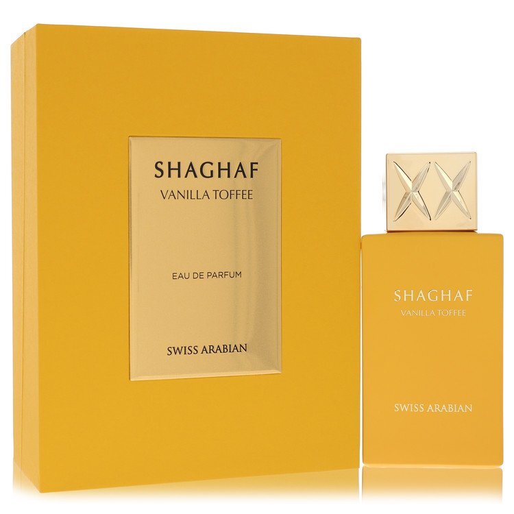 Shaghaf Vanilla Toffee by Swiss Arabian Eau De Parfum Spray 2.5 oz (Women)(Unisex)