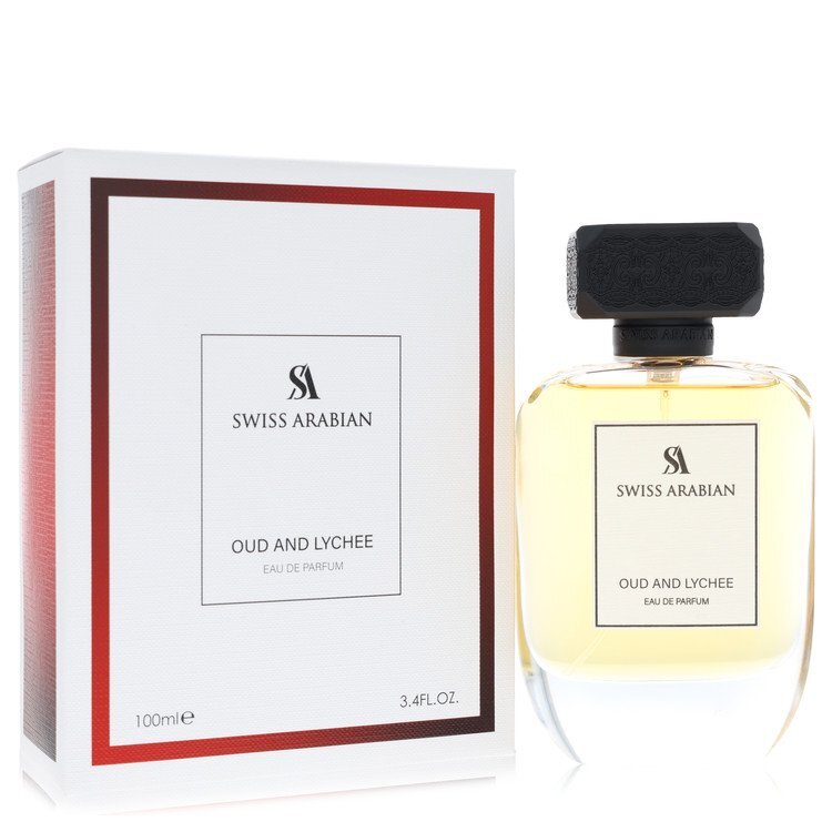 Oud and Lychee by Swiss Arabian Eau De Parfum Spray 3.4 oz (Women)(Unisex)