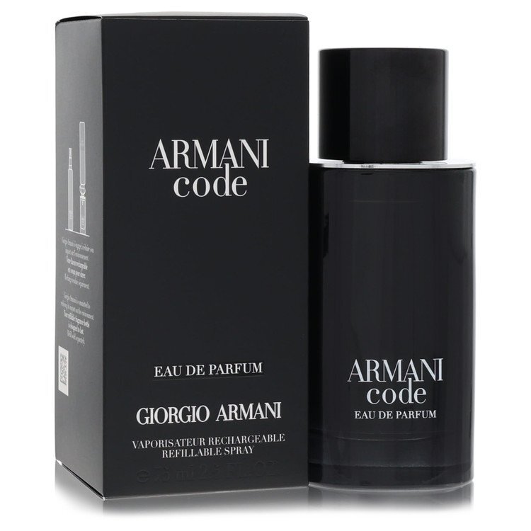 Armani Code by Giorgio Armani Eau De Parfum Spray 2.5 oz (Men)(Refillable)