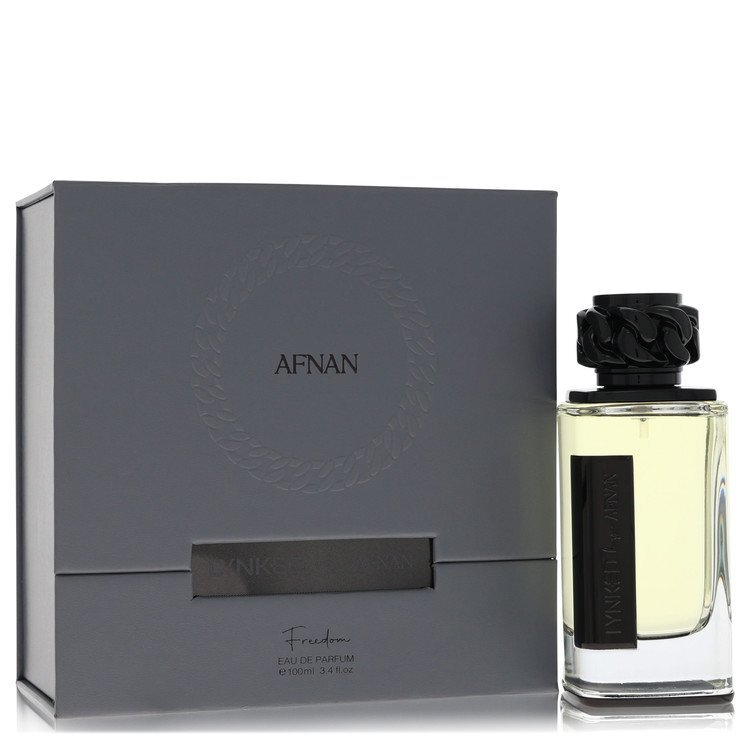 Lynked Freedom Black by Afnan Eau De Parfum Spray 3.4 oz (Men)