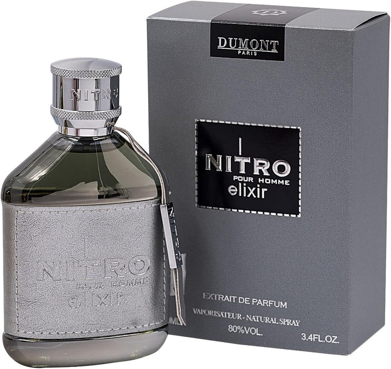 Nitro Elixir by Dumont Paris Extrait de Parfum Spray 3.4 oz (Men)