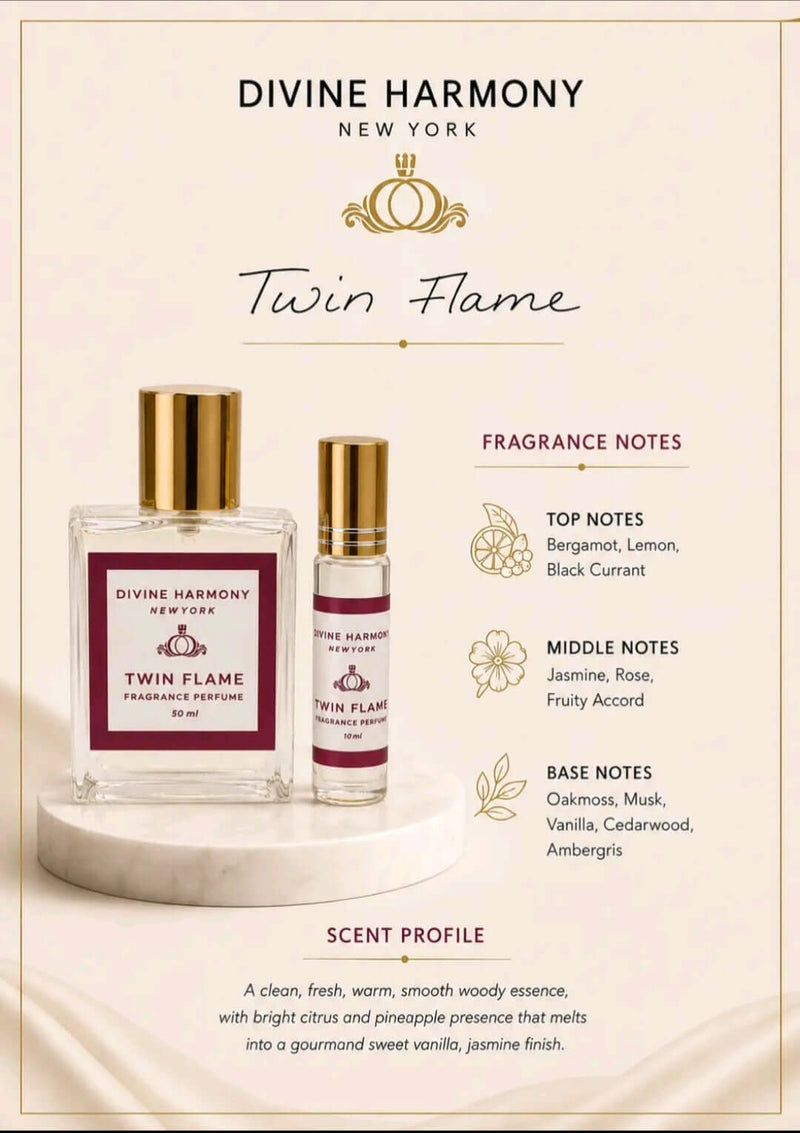 Twin Flame by Divine Harmony NY Eau De Parfum 30ml (Women)