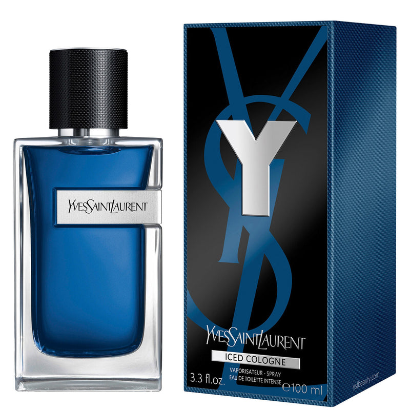 Y Iced Intense Cologne by YSL Eau de Toilette 3.3 oz (Men) - AppleMango Trading Co