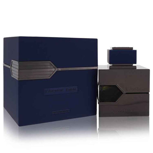 Al Haramain L'Aventure Knight Eau De Parfum spray for men, 3.3 oz bottle with a sleek design and modern branding.