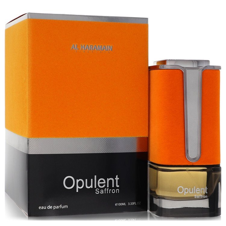 Opulent Saffron by Al Haramain Eau De Parfum Spray 3.3 oz (Men)(Unisex)