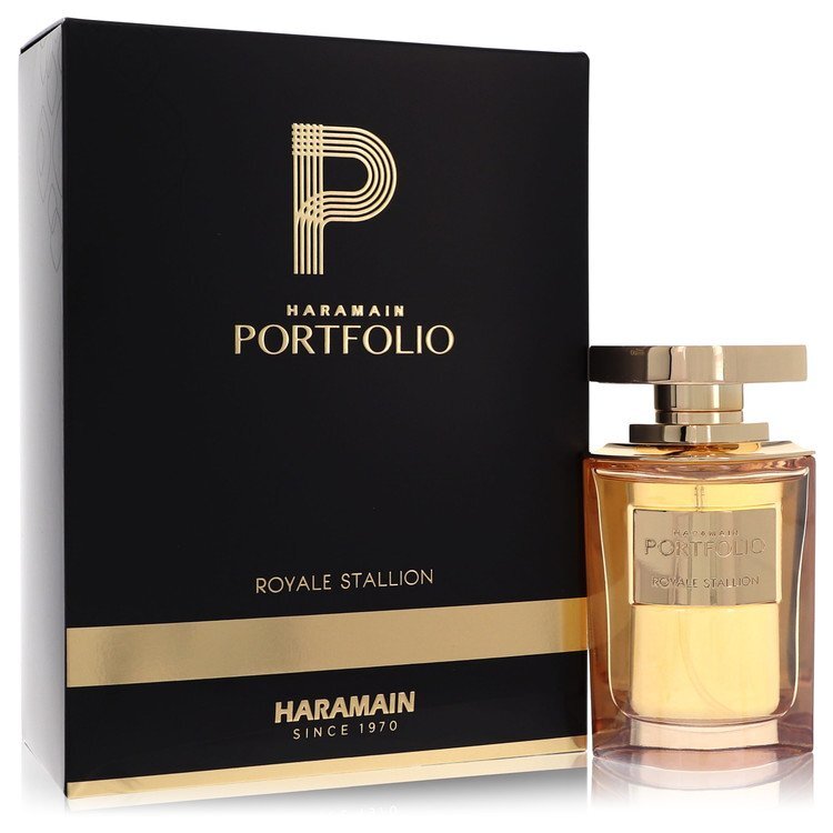 Al Haramain Portfolio Royale Stallion by Al Haramain Eau De Parfum Spray 2.5 oz (Men) - AppleMango Trading Co