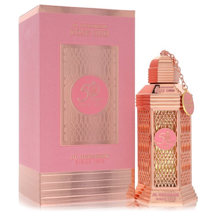 Rose Oud by Al Haramain Eau De Parfum Spray 3.4 oz (Women)