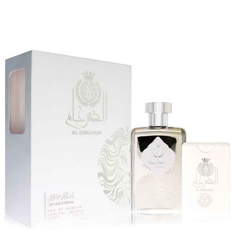 Al Dirgham by Al Zaafaran special edition perfume set for men and unisex, featuring elegant bottles with intricate designs.