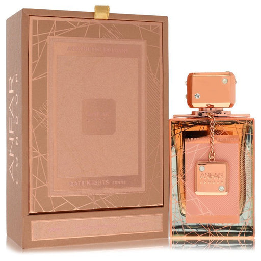 Anfar London Date Nights women’s parfum spray in 3.4 oz bottle, elegant floral and citrus fragrance with gold accents