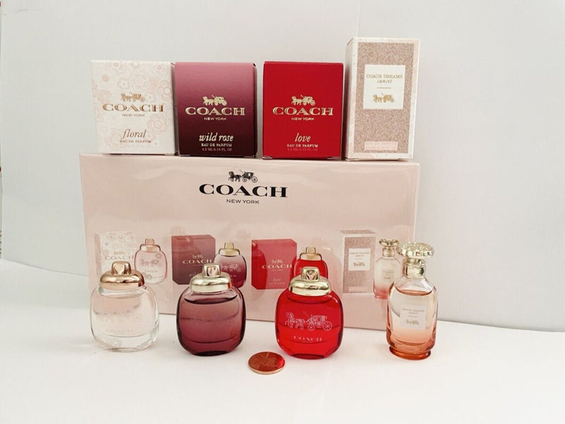 New York by Coach 4-piece Mini Gift Set (Women)