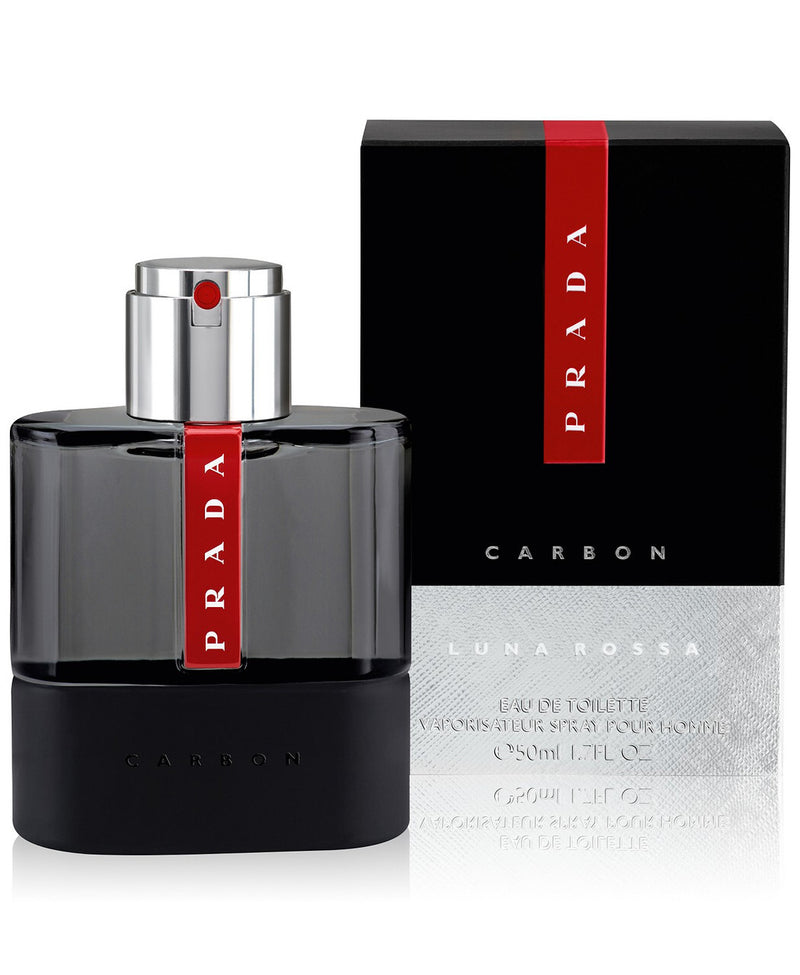 Prada Luna Rossa Carbon Eau De Toilette spray 1.7 oz (Men) - AppleMango Trading Co