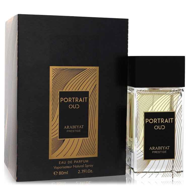 Portrait Oud by Arabiyat Prestige Eau De Parfum spray, 2.7 oz, unisex fragrance with elegant bottle and luxurious scent.