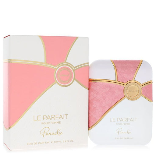 Le Parfait Panache by Armaf Eau de Parfum spray for women, 3.4 oz bottle with elegant packaging.