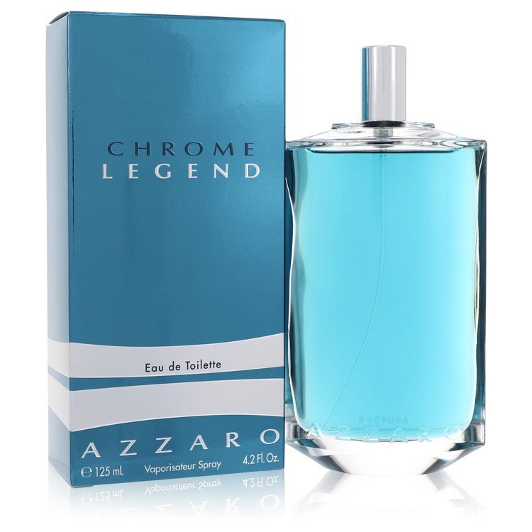 Chrome Legend by Azzaro Eau De Toilette Spray 4.2 oz (Men) - AppleMango Trading Co