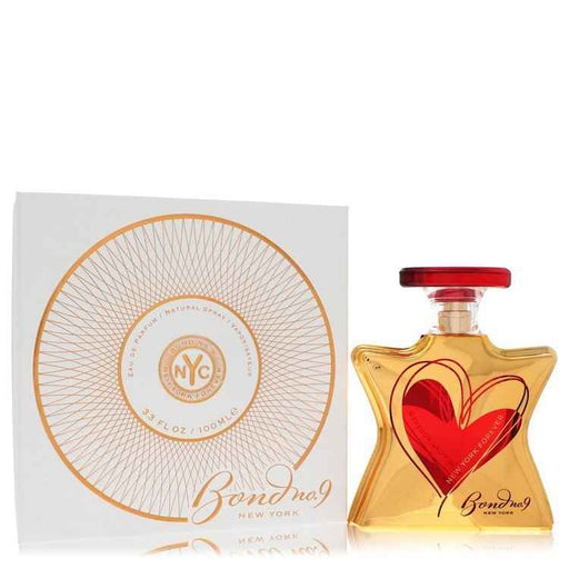 Bond No. 9 New York Forever Eau De Parfum Spray for Men and Unisex, 3.4 oz, featuring a sleek bottle design.