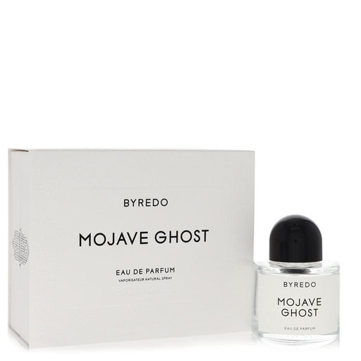 Byredo Mojave Ghost Eau de Parfum spray for women and unisex, 1.7 oz, elegant glass bottle with minimalist design.