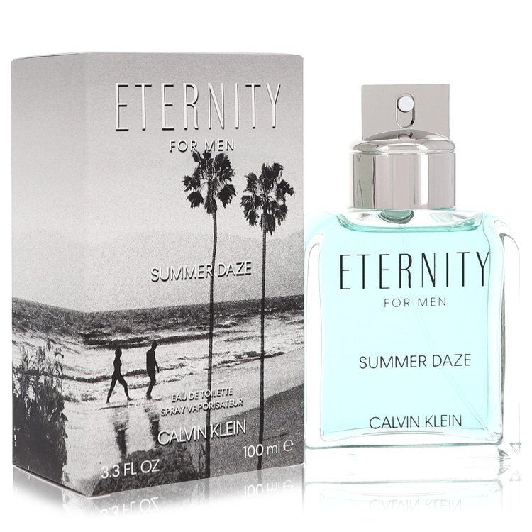 Eternity Summer Daze by Calvin Klein Eau De Toilette Spray 3.3 oz (Men) - AppleMango Trading Co