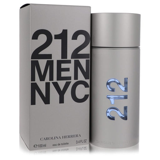 212 by Carolina Herrera Eau De Toilette Spray 3.4 oz (Men) - AppleMango Trading Co