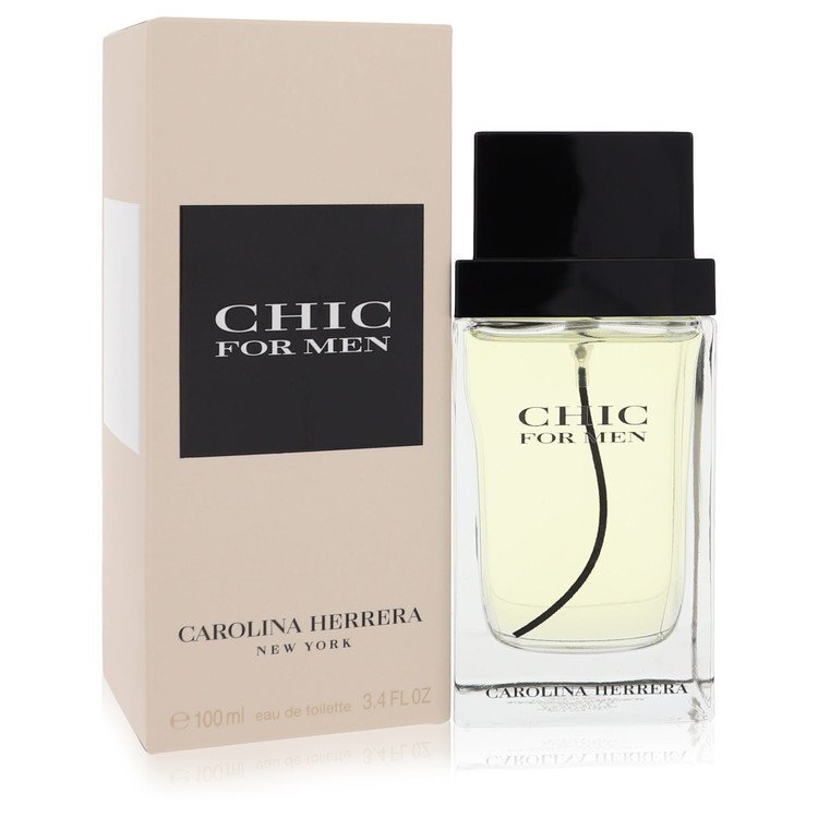 Chic by Carolina Herrera Eau De Toilette Spray 3.4 oz (Men) - AppleMango Trading Co
