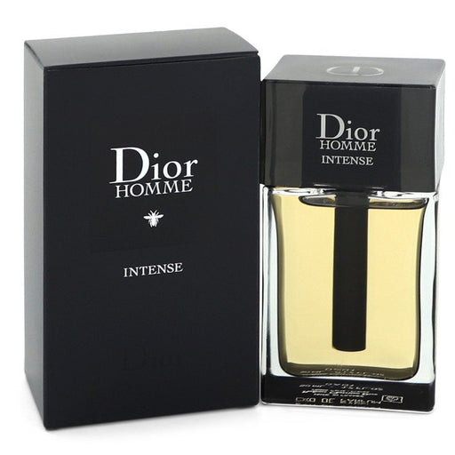 Christian Dior Homme Intense Eau de Parfum spray in 1.7 oz bottle, new packaging 2020, stylish men's fragrance with sleek design.