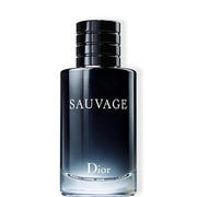 Christian Dior Sauvage men's cologne tester bottle, 3.4 oz Eau De Toilette, featuring sleek packaging and classic fragrance design.