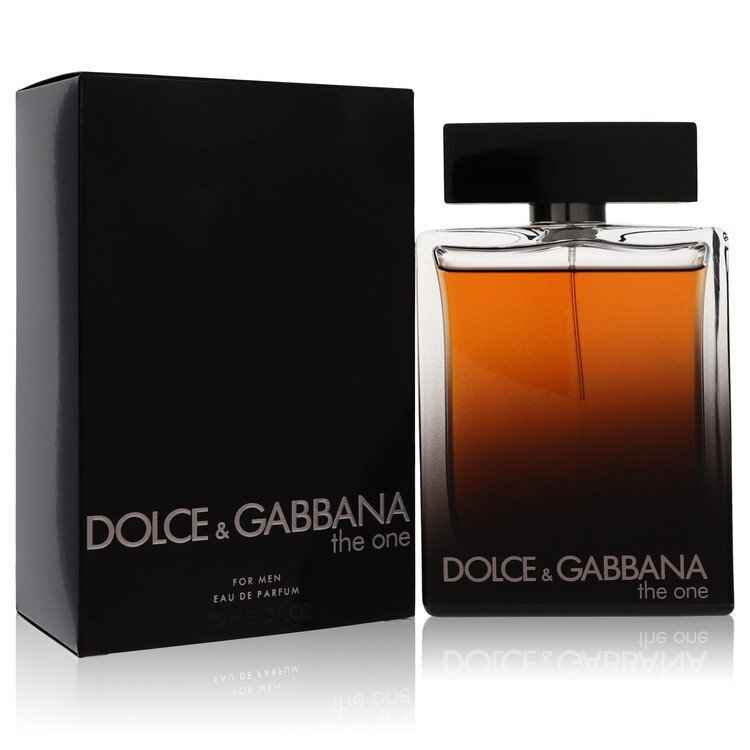 Dolce & Gabbana The One Eau De Parfum spray for men, 5.1 oz bottle with sleek design and elegant branding.