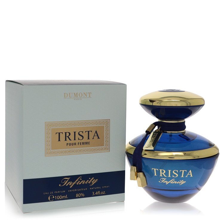 Dumont Trista Infinity Eau De Parfum spray for women by Dumont Paris, 3.4 oz bottle with elegant design.
