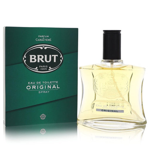 Brut by Faberge Eau De Toilette Spray (Original Glass Bottle) 3.4 oz (Men) - AppleMango Trading Co